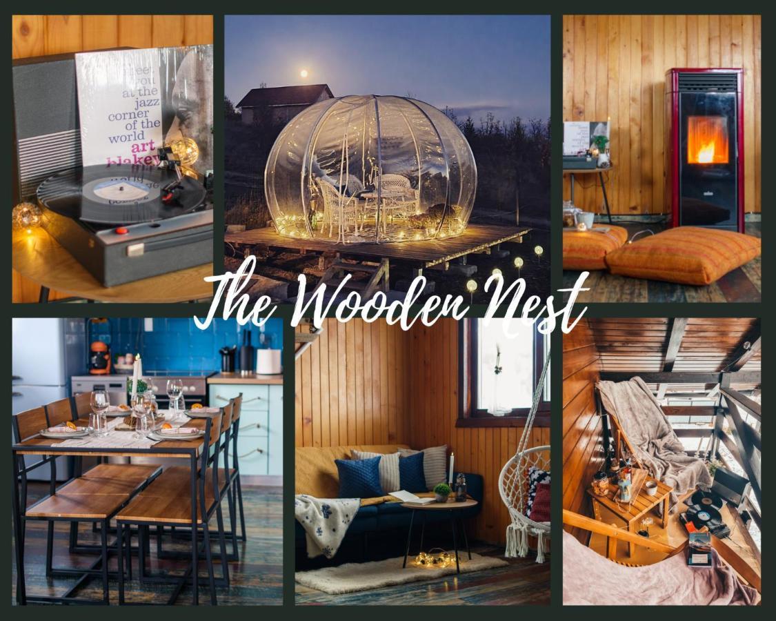 The Wooden Nest -Covasna Villa Bagian luar foto