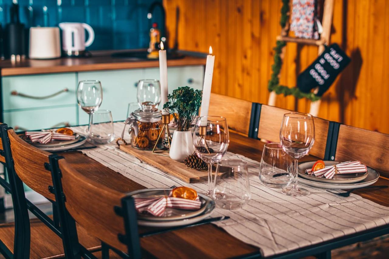 The Wooden Nest -Covasna Villa Bagian luar foto