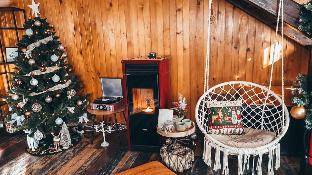 The Wooden Nest -Covasna Villa Bagian luar foto